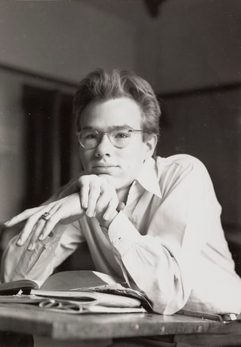Warhol as a student, c.1947